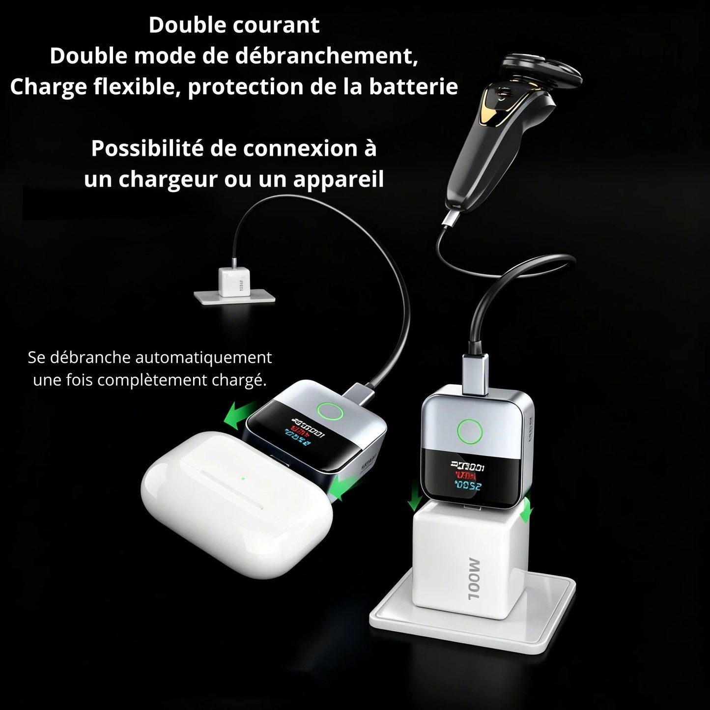 Séparateur de charge intelligent avec arrêt automatique