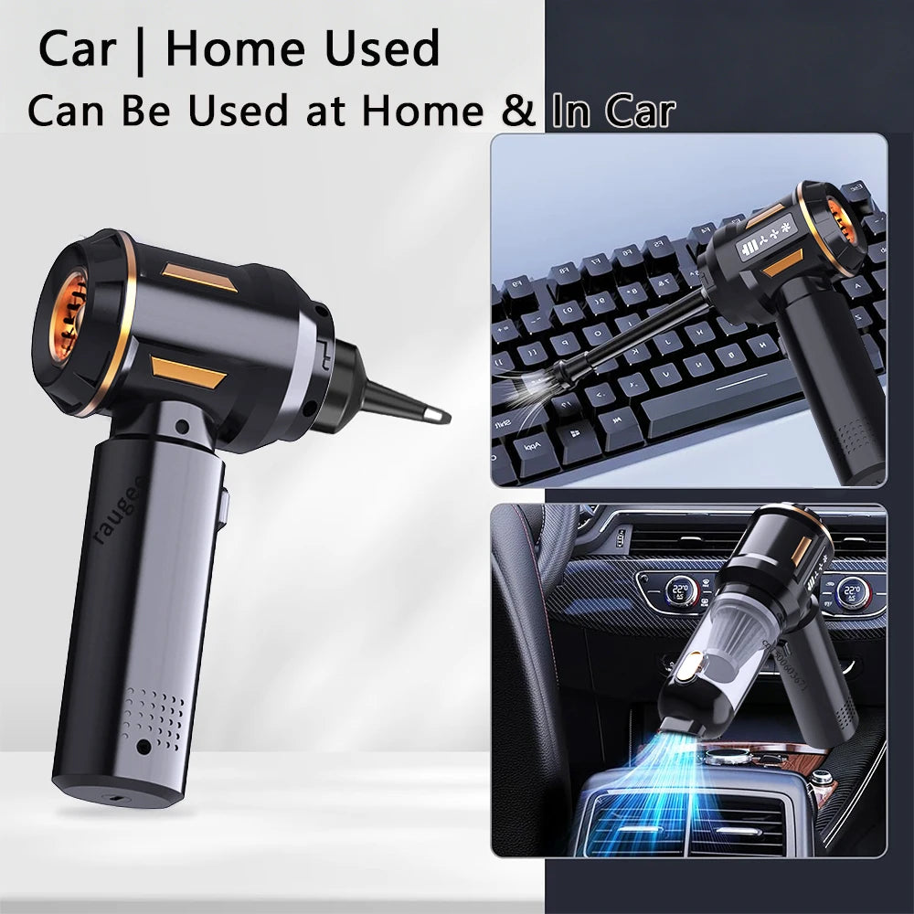 Car Vacuum Cleaner Portable Wireless Vacuum Cleaner 16000PA Strong Suction Handheld Vacuum Cleaner Powerful Blower for Car Home