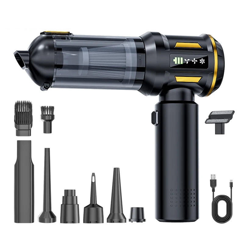 Car Vacuum Cleaner Portable Wireless Vacuum Cleaner 16000PA Strong Suction Handheld Vacuum Cleaner Powerful Blower for Car Home