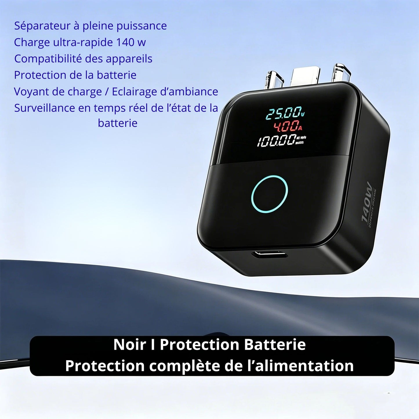 Séparateur de charge intelligent avec arrêt automatique