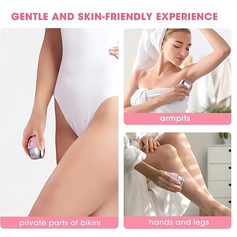 Electric Bikini Trimmer Painless Shaver for Face Legs Underarm