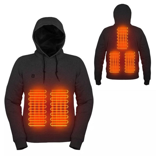 Sweat à capuche chauffant