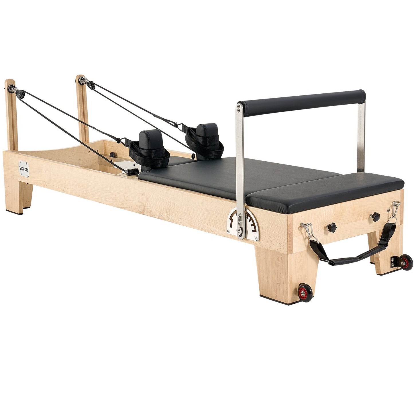 Machine de Pilates Reformer, équipement de Pilates en bois pour la maison